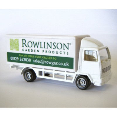 Branded Promotional DELIVERY TRUCK MODEL in White Model From Concept Incentives.