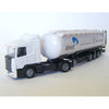 Branded Promotional ARTICULATED TRUCK AND TANKER TRAILER MODEL in White Model From Concept Incentives.