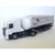 Branded Promotional ARTICULATED TRUCK AND TANKER TRAILER MODEL in White Model From Concept Incentives.