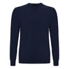 Branded Promotional CALLAWAY RIBBED V-NECK MERINO SWEATER Jumper From Concept Incentives.