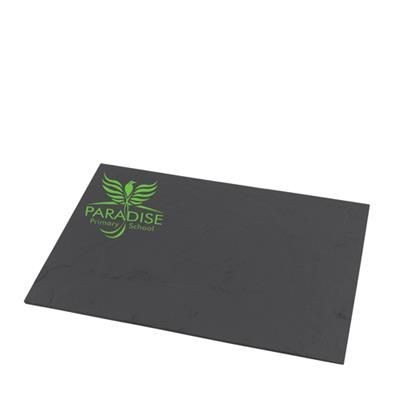 Branded Promotional RECTANGULAR SLATE PLATTER 30X20CM Chopsticks From Concept Incentives.
