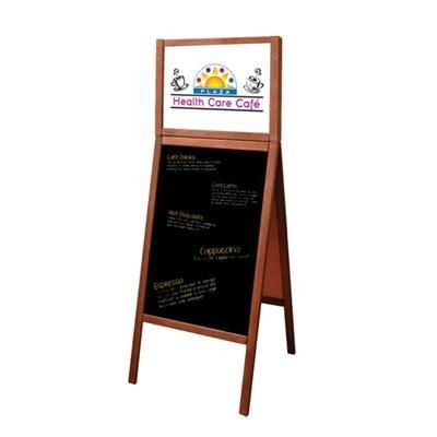 Branded Promotional MENU A-BOARD with Changeable Insert - Small Chopsticks From Concept Incentives.