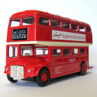 Branded Promotional LONDON DOUBLE DECKER ROUTEMASTER BUS MODEL in Red Model From Concept Incentives.