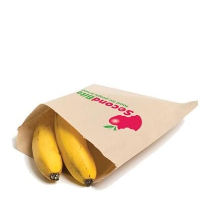 Branded Promotional FLAT PAPER BAG LARGE 30 Carrier Bag From Concept Incentives.