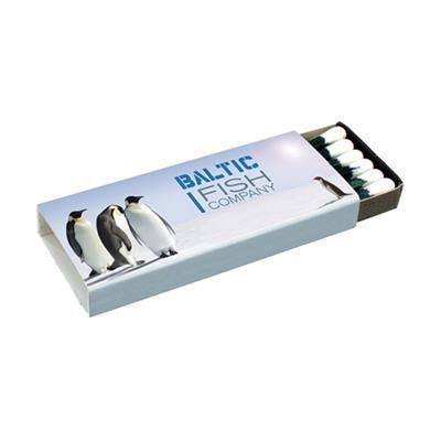 Branded Promotional MATCH BOX - 10 MATCHES Chopsticks From Concept Incentives.
