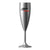 Branded Promotional REUSABLE SILVER CHAMPAGNE FLUTE 187ML-6  From Concept Incentives.