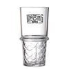 Branded Promotional NEW YORK HIBALL GLASS 14OZ-40CL  From Concept Incentives.