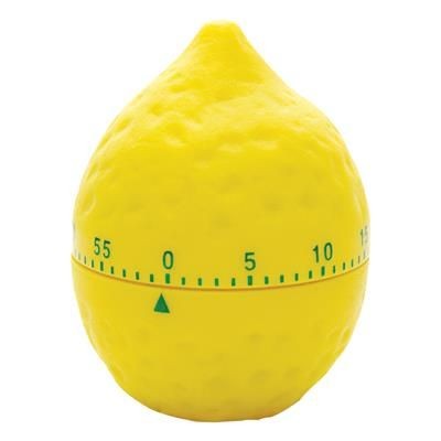 Branded Promotional LEMON COOKING TIMER Timer From Concept Incentives.