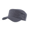 Branded Promotional MILITARY STYLE CAP in Grey Hat From Concept Incentives.