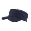 Branded Promotional MILITARY STYLE CAP in Navy Hat From Concept Incentives.