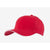 Branded Promotional FULLY COVERED 6 PANEL BASEBALL CAP in Red & White Baseball Cap From Concept Incentives.