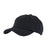 Branded Promotional COTTON 6 PANEL BASEBALL CAP in Black Baseball Cap From Concept Incentives.