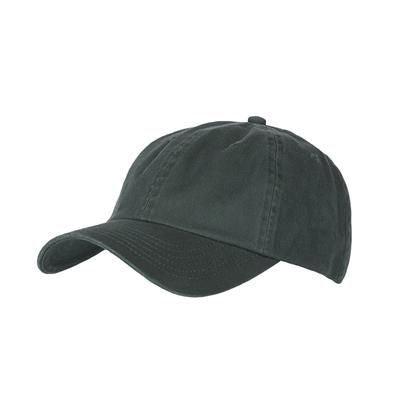 Branded Promotional COTTON 6 PANEL BASEBALL CAP in Forest Green Baseball Cap From Concept Incentives.