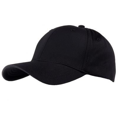 Branded Promotional AIRTEX MESH SPORTS BASEBALL CAP in Black Baseball Cap From Concept Incentives.