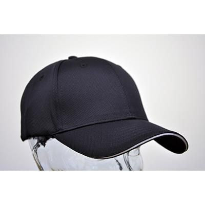 Branded Promotional AIRTEX MESH SPORTS BASEBALL CAP Velcro Adjuster Baseball Cap From Concept Incentives.