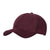 Branded Promotional 6 PANEL FAUX SUEDE POLYESTER CAP in Maroon Baseball Cap From Concept Incentives.