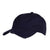 Branded Promotional 6 PANEL 100% WASHED CHINO COTTON UNSTRUCTURED CAP in Navy Baseball Cap From Concept Incentives.