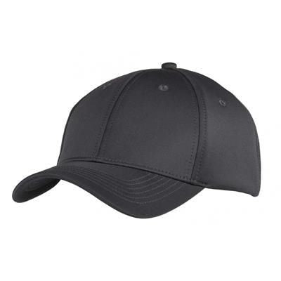 Branded Promotional 6 PANEL 100% POLY SPANDEX JERSEY CAP in Charcoal Baseball Cap From Concept Incentives.