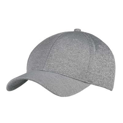 Branded Promotional 6 PANEL 100% POLY SPANDEX JERSEY CAP in Grey Baseball Cap From Concept Incentives.