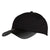 Branded Promotional 6 PANEL CHINO COTTON STRUCTURED CAP in Black Baseball Cap From Concept Incentives.