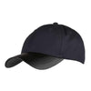 Branded Promotional 6 PANEL CHINO COTTON STRUCTURED CAP in Navy Baseball Cap From Concept Incentives.