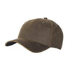 Branded Promotional 100% OILED COTTON 6 PANEL BASEBALL CAP in Brown Baseball Cap From Concept Incentives.