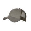 Branded Promotional 100% COTTON FRONTED 6 PANEL TRUCKER CAP in Olive Green Baseball Cap From Concept Incentives.