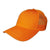 Branded Promotional 100% COTTON FRONTED 6 PANEL TRUCKER CAP in Orange Baseball Cap From Concept Incentives.