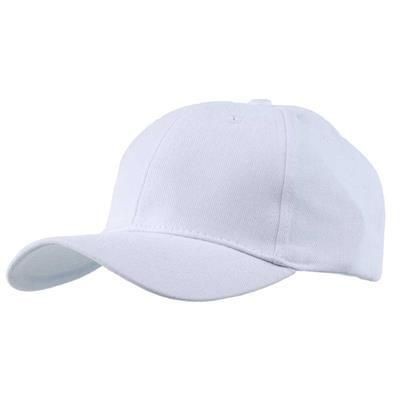 Branded Promotional EXTRA HEAVY BRUSHED COTTON 6 PANEL BASEBALL CAP Baseball Cap From Concept Incentives.