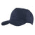 Branded Promotional FULLY COVERED 5 PANEL BASEBALL CAP in Navy Blue Baseball Cap From Concept Incentives.