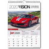 Branded Promotional PERFORMANCE CARS WALL CALENDAR Calendar From Concept Incentives.