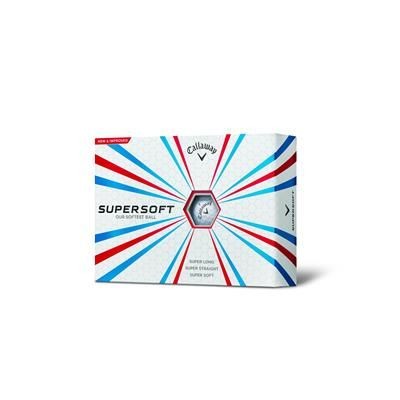 Branded Promotional CALLAWAY SUPERSOFT GOLF BALL in White Golf Balls From Concept Incentives.