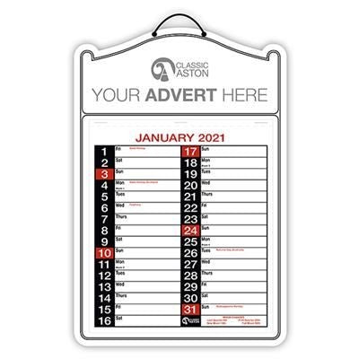 Branded Promotional ENGAGEMENT WALL CALENDAR Calendar From Concept Incentives.