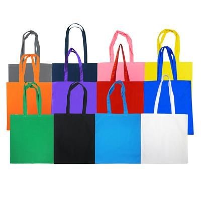 Branded Promotional DUNHAM DYED COTTON SHOPPER TOTE BAG with Short Handles Bag From Concept Incentives.
