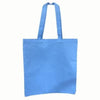 Branded Promotional LIGHT BLUE ECO FRIENDLY COTTON SHOPPER TOTE BAG Bag From Concept Incentives.