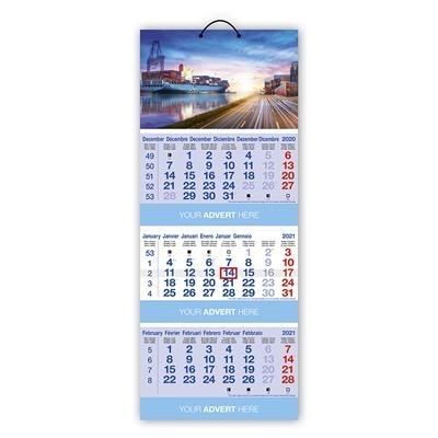 Branded Promotional LARGE SHIPPING CALENDAR Calendar From Concept Incentives.