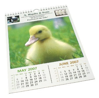 Branded Promotional SMART-CALENDAR ECONOMY WALL Calendar From Concept Incentives.