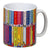 Branded Promotional CAMBRIDGE SILK MATT DYE-SUB MUG in White Mug From Concept Incentives.