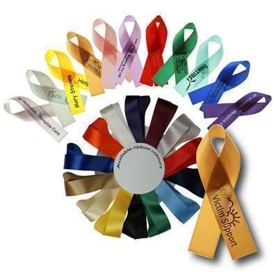 Branded Promotional CAMPAIGN RIBBON Advertising Bug From Concept Incentives.