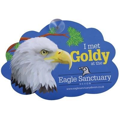 Branded Promotional IN CAR SIGN Pennant From Concept Incentives.