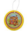 Branded Promotional ROUND CAR AIR FRESHENER Air Freshener From Concept Incentives.