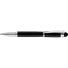 Branded Promotional CARLTON METAL ROLLERBALL PEN in Black Pen From Concept Incentives.