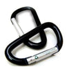 Branded Promotional RECYCLED ALUMINIUM METAL CARABINER Keyring From Concept Incentives.