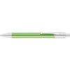 Branded Promotional CALYPSO ALUMINIUM METAL BALL PEN With Coloured Barrel and Silver Trim Pen From Concept Incentives.