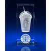 Branded Promotional CRYSTAL GLASS CATERING PAPERWEIGHT GIFTS OR AWARD Award From Concept Incentives.