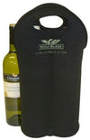 Branded Promotional 2 WINE BOTTLE NEOPRENE CARRY BAG Bottle Carrier Bag From Concept Incentives.