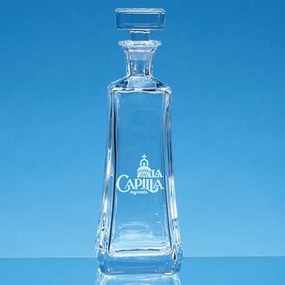 Branded Promotional CRYSTALITE ARETZO TAPERED DECANTER Decanter From Concept Incentives.