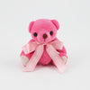 Branded Promotional 12CM BOW RASPBERRY CANDY BEAR Soft Toy From Concept Incentives.