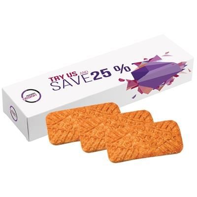 Branded Promotional CARAMEL BISCUIT in Presentaion Box Biscuit From Concept Incentives.