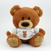 Branded Promotional 25CM CHARLIE BEAR with Bow Soft Toy From Concept Incentives.